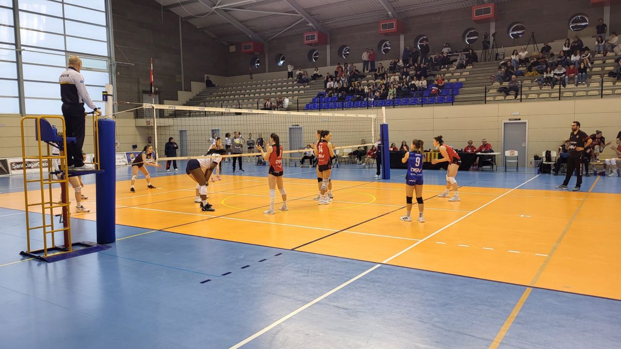 El DSV Volei Sant Cugat perd de manera ajustada davant el Madrid Chamberí