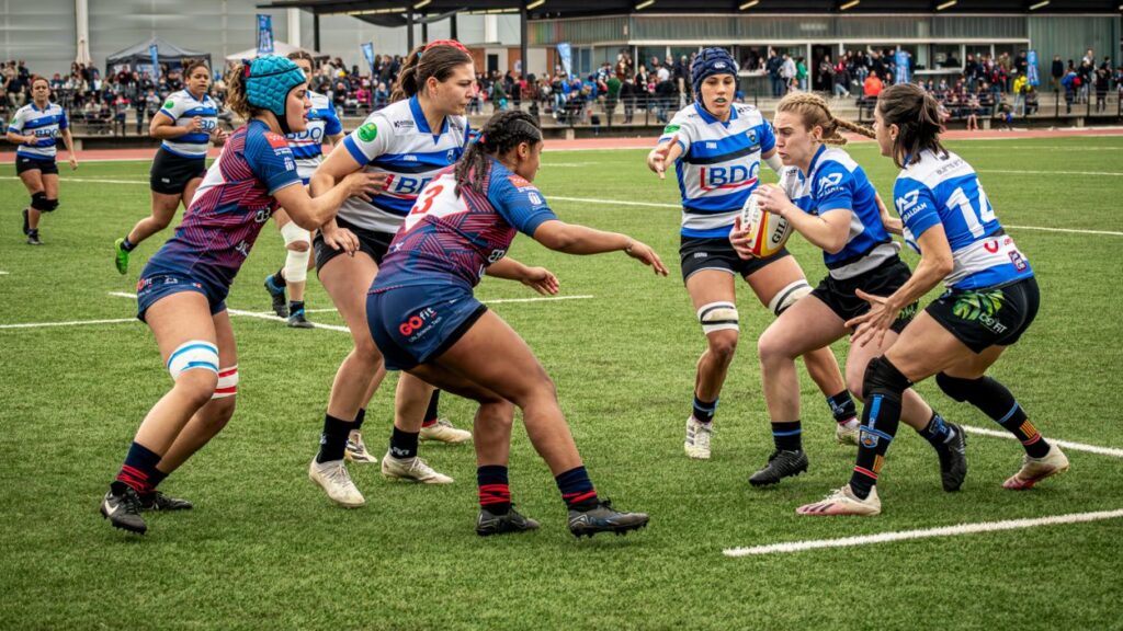 Alt: El Rugby Sant Cugat busca un lloc a la final de la Copa de la Reina