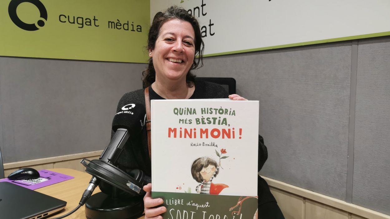 Rocío Bonilla presenta 'Quina història més bèstia, Minimoni' al Pati de Llibres