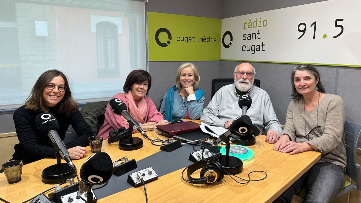 Catherine Allard (IT Dansa) visita el 'Molta Comèdia' de Ràdio Sant Cugat