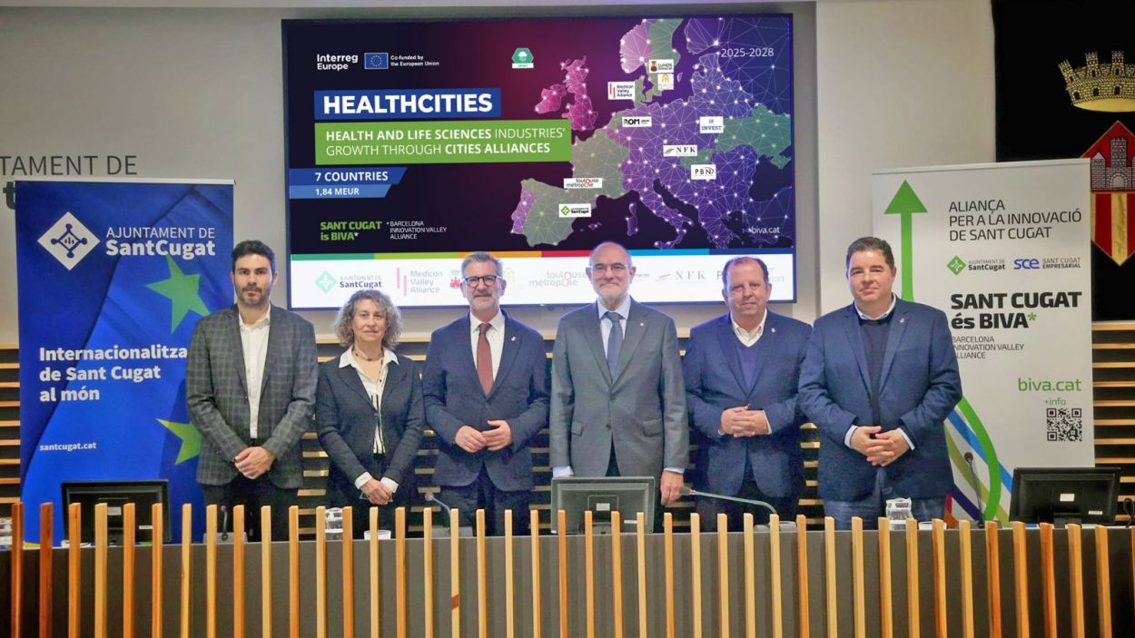 Sant Cugat aposta pel sector de la salut i les ciències de la vida amb el projecte 'HEALTH CITIES'