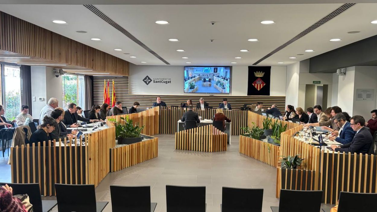 Així ha estat el ple de març de Sant Cugat: 6 mocions aprovades, 1 rebutjada i 1 retirada