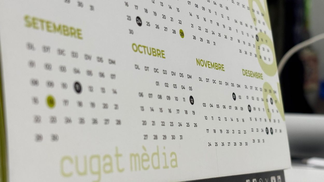 Aprovat el calendari laboral pel 2026