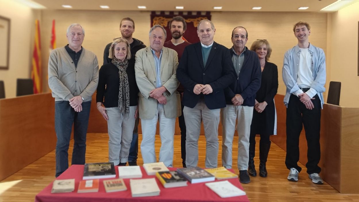 L'EMD de Valldoreix rep els 12.000 exemplars de la biblioteca personal de Josep Maria Figueres