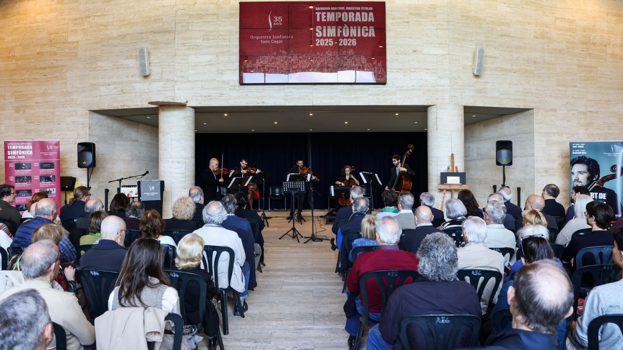 L'Orquestra Simfònica Sant Cugat celebra 35 anys amb una temporada que fusiona tradició i innovació