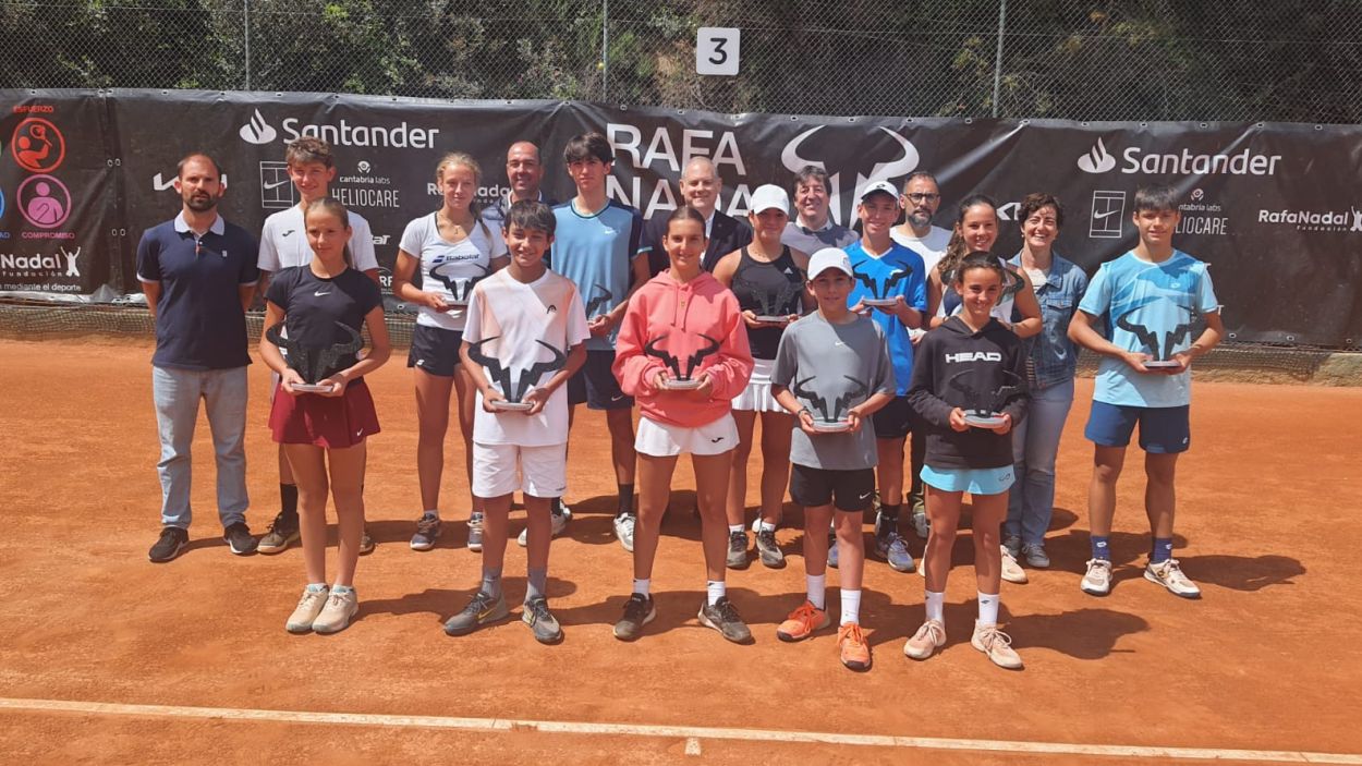 El Club Esportiu Valldoreix reconeix els joves talents al torneig Rafa Nadal