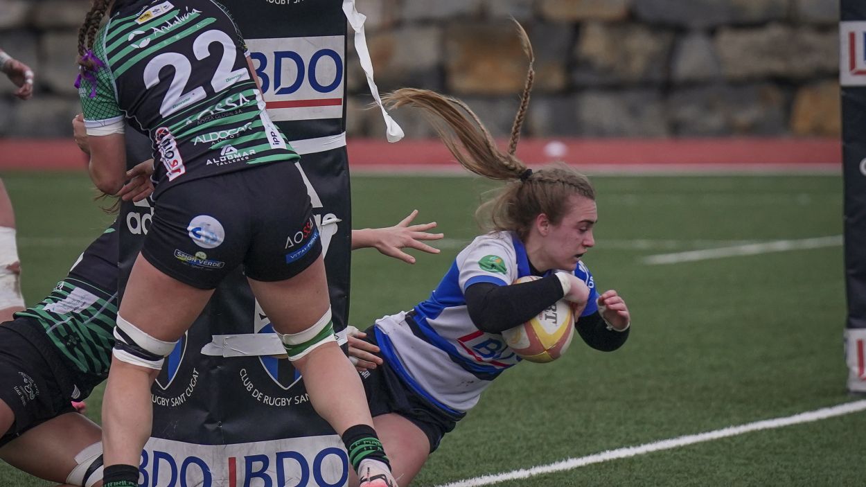 El Rugby Sant Cugat femení vol assolir unes semifinals històriques pel títol de lliga
