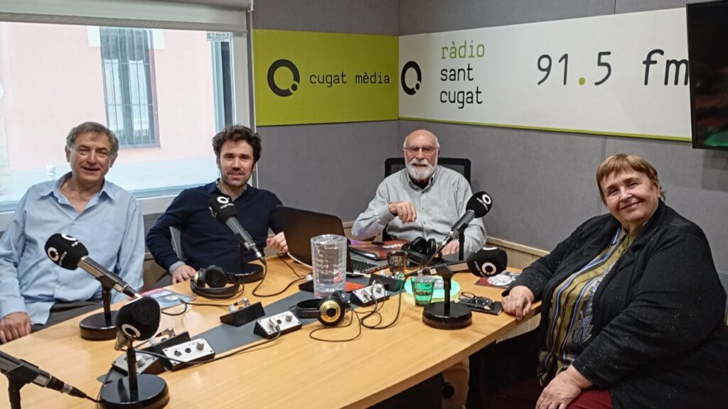 Alt: Dolors Vilarasau i el concert de Sant Jordi de l'Oquestra Simfònica, al 'Molta comèdia'