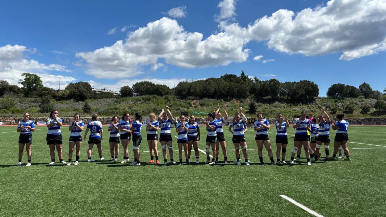 El Rugby Sant Cugat supera el Getxo amb contundència i ja és semifinalista de la Lliga Iberdrola