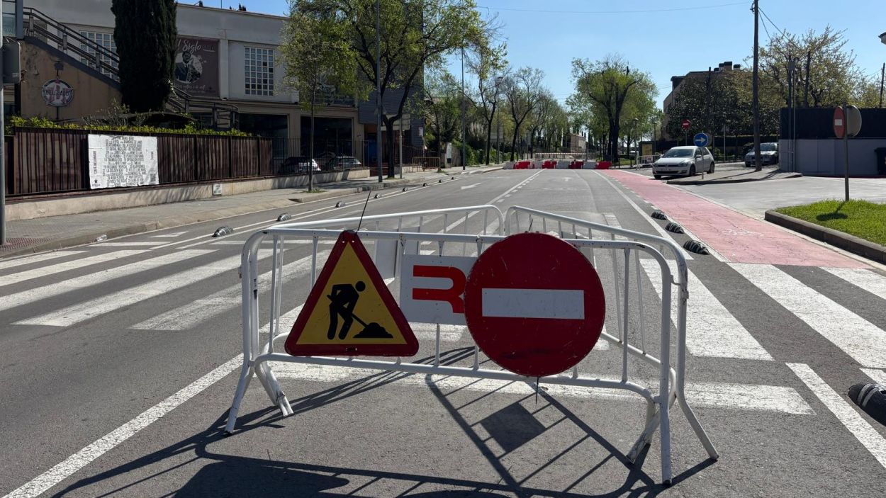 Reobert el trànsit a l'avinguda de Rius i Taulet