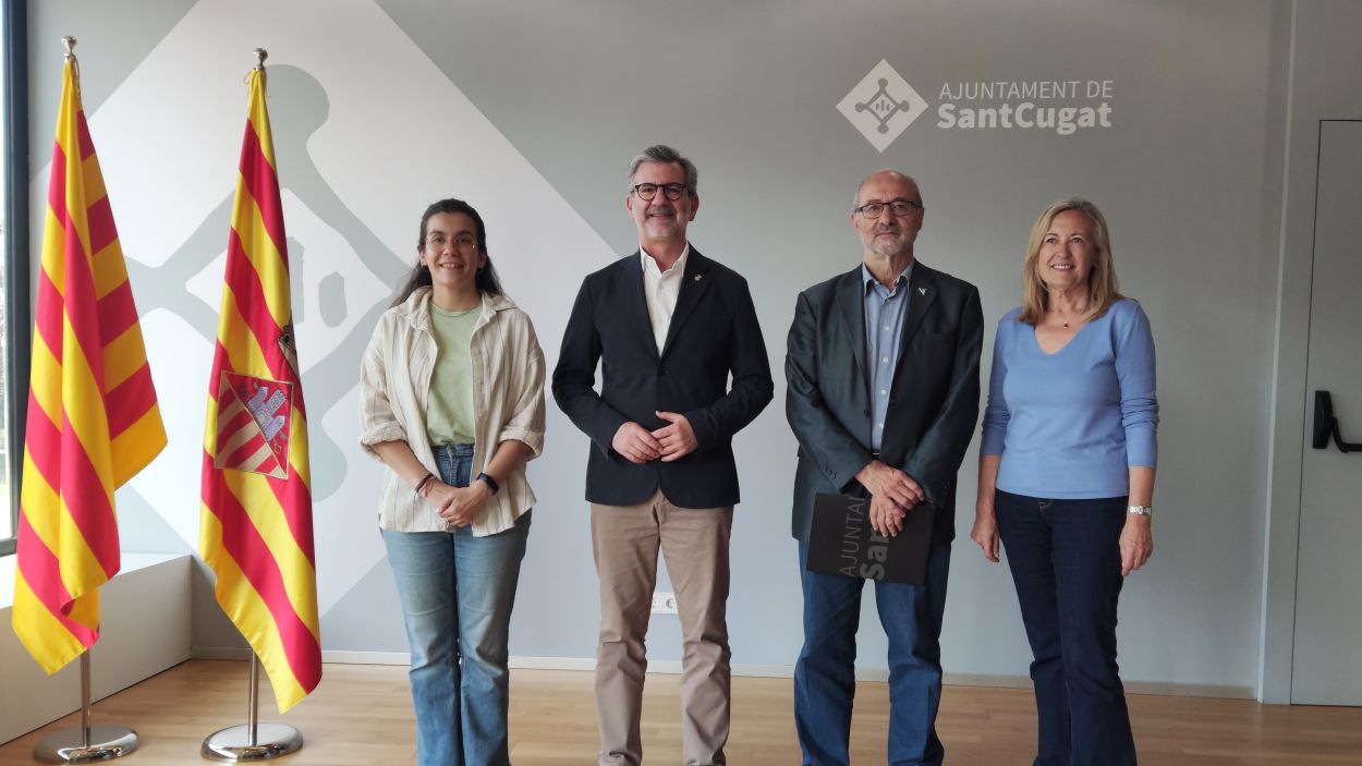 Sant Cugat i l'Amical de Mauthausen signen un conveni de col·laboració amb la mirada posada en els centres educatius