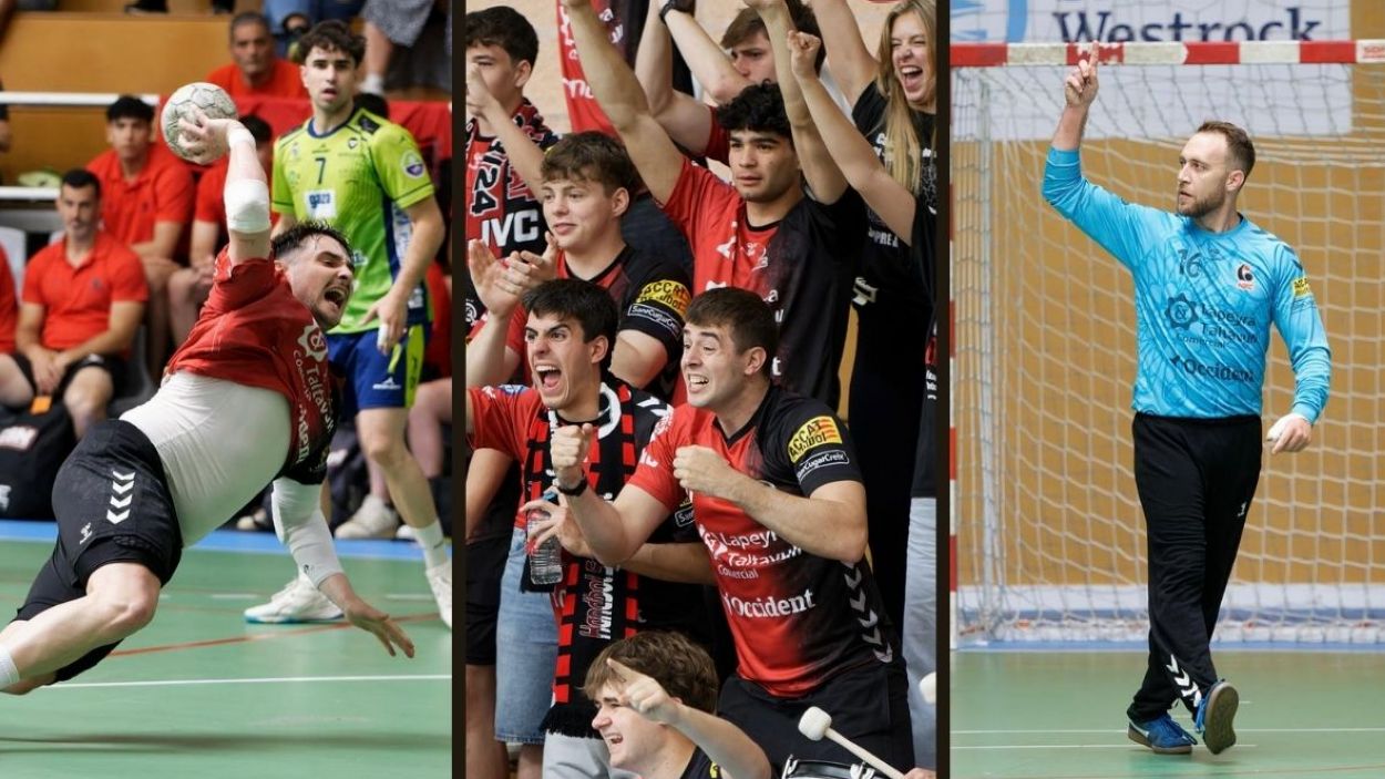 L'ascens a Plata de l'Handbol Sant Cugat: un binomi d'èxit entre plantilla i afició