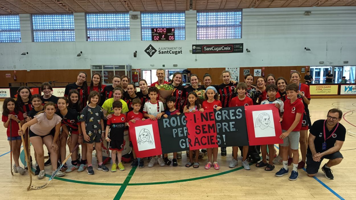 L'Oxígen Patí Hoquei femení cau amb el Fraga, però manté les esperances europees