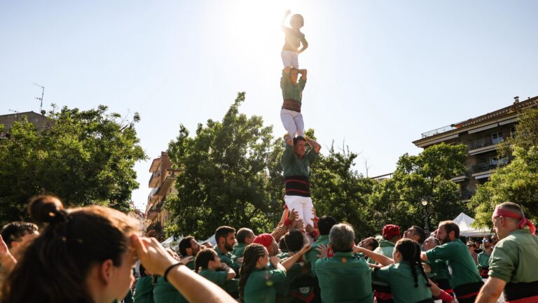 Una imatge d'arxiu dels Castellers