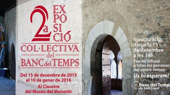 El Banc del Temps inaugura la segona exposició col·lectiva