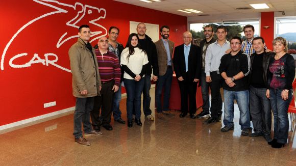 El material cedit pel CAR permetrà millorar als clubs catalans de lluita