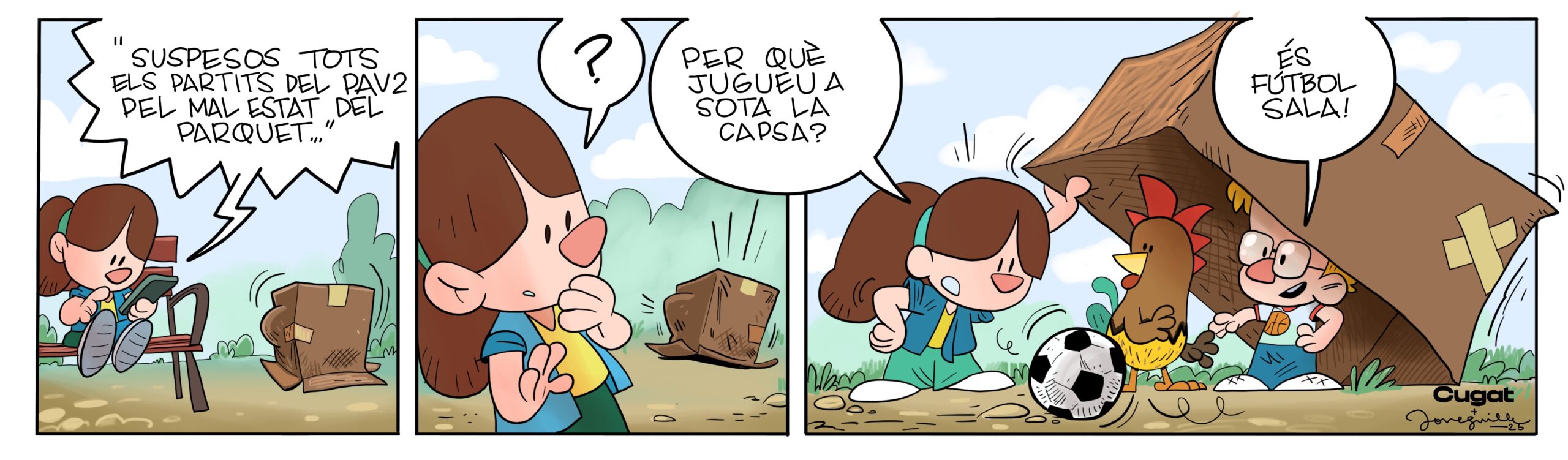 Tireta comica - El mal estat del PAV 2