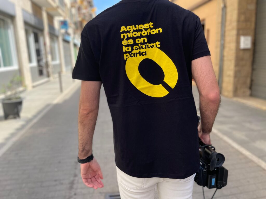 Periodista de Cugat Mèdia / Foto: Cugat Mèdia