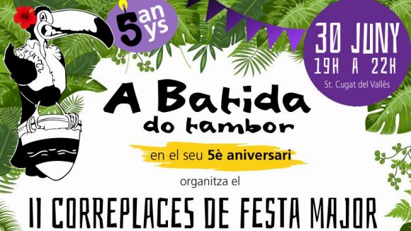 A Batida do Tambor celebrarà el cinquè aniversari amb un correplaces a la Festa Major