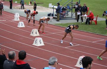 Els atletes del Club Atlètic Barcelonès Abderraman Ait i Jordi Madera guanyen 4 medalles a l'Estatal