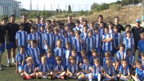 Abraham González visita l'escola Pericos de Sant Cugat i lloa la seva tasca