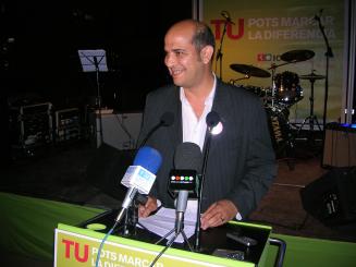 ICV-EUiA es presenta com l'únic partit que confronta amb la dreta i aposta per un govern d'esquerres