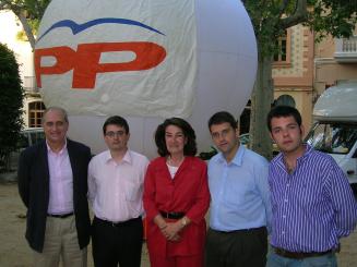 El PP tanca la campanya electoral amb aspiracions d'aconseguir el quart regidor