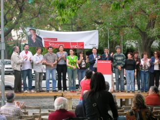 El PSC es marca com a prioritat millorar el barri de Sant Francesc