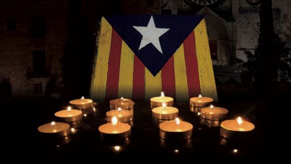 Les entitats sobiranistes volen il·luminar la plaça d'Octavià en suport a Mas, Rigau i Ortega pel 6F