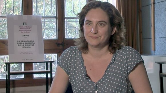 Ada Colau: 'A l'Estat espanyol hi falta una societat civil forta'