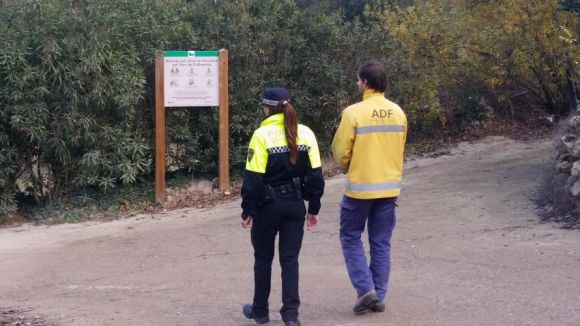 L'ADF i la Policia Local creen patrulles conjuntes a Collserola