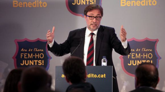 Benedito: 'He desmuntat la teoria de Bartomeu que no hi ha alternativa a Qatar'