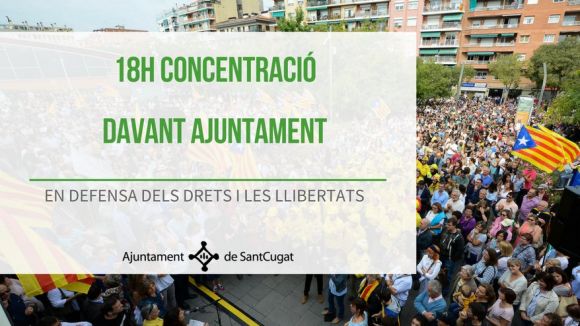 Els santcugatencs, cridats a tres convocatòries aquest 3-O