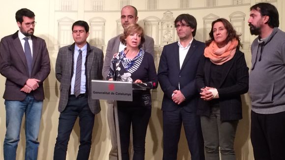 El govern, amb els consistoris investigats pel suport a la resolució sobiranista
