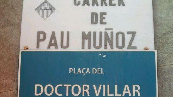 Arran retira plaques de carrers amb noms d'alcaldes franquistes de Sant Cugat