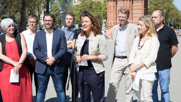 Conesa i altres alcaldes independentistes criden a la mobilització ciutadana per a la Diada
