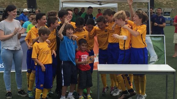 L'aleví B del Barça es proclama campió de l'11è Torneig Jaume Tubau