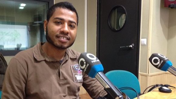 Alex Clavijo, xef i exconcursant de 'Top Chef', visita l'espai 'Amb molt de gust' del SAF