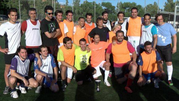 El duel futbolístic entre polítics i periodistes per Festa Major, suspès