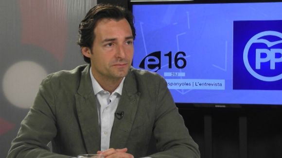 Benejam (PP): 'Rebutgem un referèndum a Catalunya perquè decidir el futur correspon a tots els espanyols'