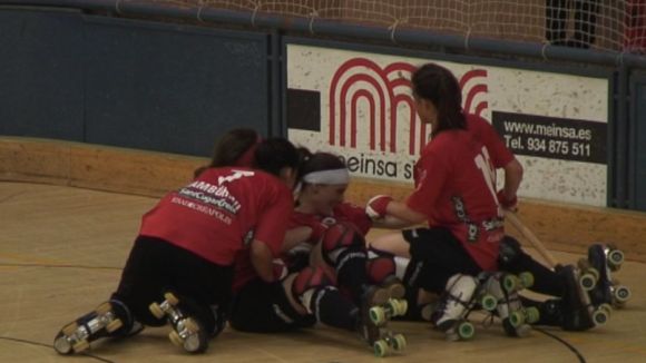 Un golàs d'Anna Espriu a l'últim minut manté l'esperança del PHC Sant Cugat