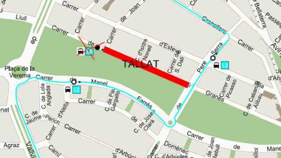 El bus L2 no pararà al carrer de Josep Vidal i Granés fins divendres