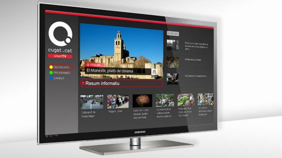Cugat.cat, primer mitjà local amb aplicació per a televisions connectades