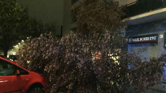 L'episodi de pluja deixa a Sant Cugat 102,4 litres per metre quadrat i algunes incidències