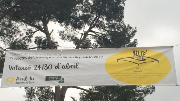 Els florestans podran votar un màxim de cinc projectes en el procés per decidir la lliure disposició