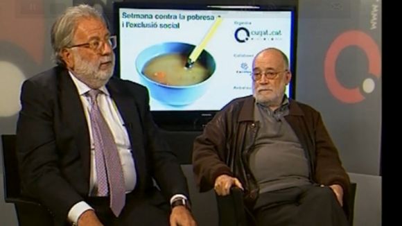 Arcadi Oliveres i Jordi Piella han analitzat l'origen de la crisi