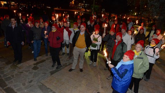 El Camí de Justícia reviu aquest vespre l'itinerari de Berenguer de Saltells per assassinar l'Abat Biure