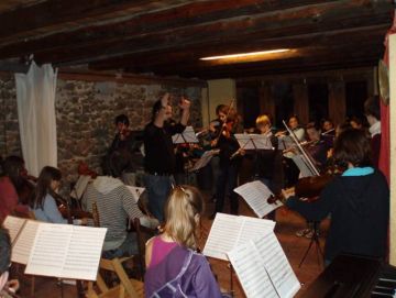 Alt: L'escola de música de Valldoreix prepara les Orquestrades