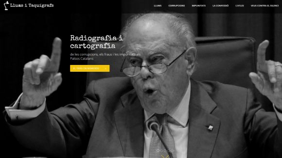 Presentació de l'atles de la corrupció amb David Fernàndez i Eulàlia Reguant avui a Sant Cugat