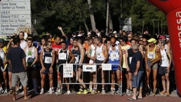 Alt: La Festa Major de la Floresta duu un clàssic esportiu com la 'Trencames'